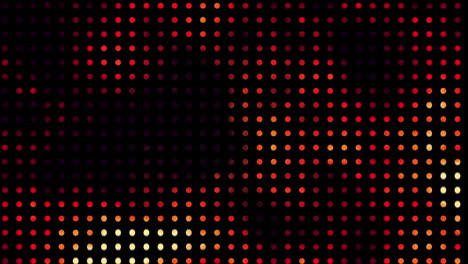 Digitale-Orange-LED-Lichtshow