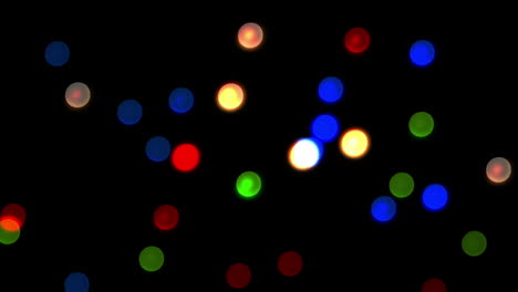 Leuchtende-Lichtkreise-Bewegen-Sich-Auf-Schwarz