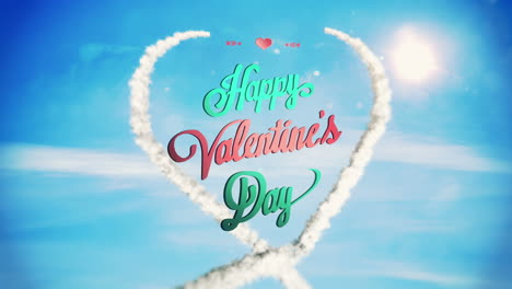 Clouds-forming-heart-shape-in-sky-with-valentines-message