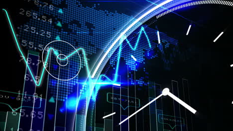 Blauer-Aktien--Und-Aktientechnologiebildschirm