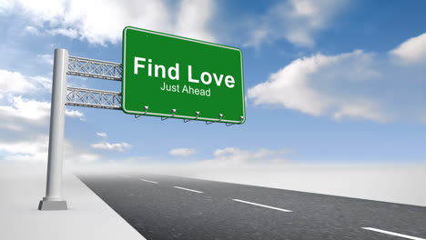 Find-love-sign-over-open-road