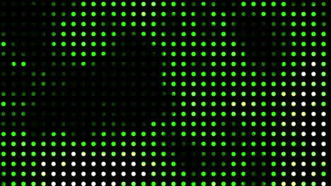 Digital-green-led-light-show