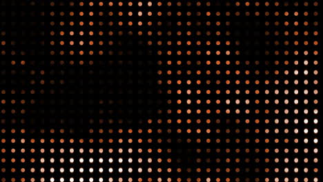 Digital-orange-led-light-show