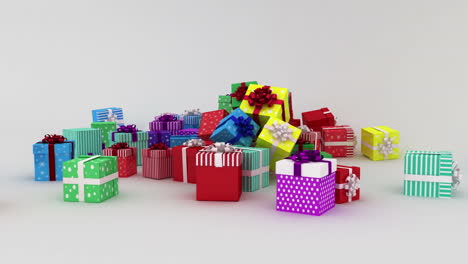 Christmas-presents-falling-on-white-background