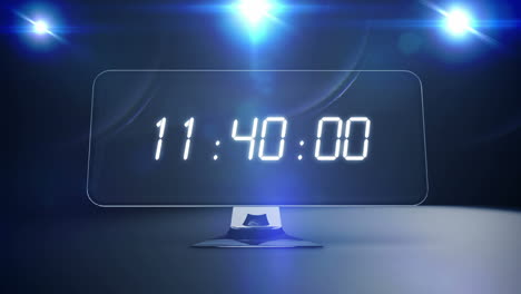 Countdown-Bis-0-Auf-Dem-Computerbildschirm