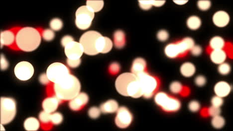 Glowing-circles-of-light-moving-on-black