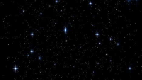 Estrellas-Brillando-Intensamente-En-El-Cielo-Nocturno-