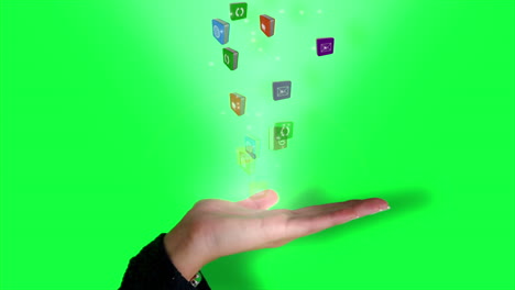 Hand-presenting-computer-app-icons