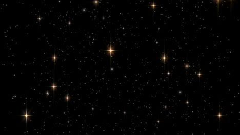 Estrellas-Brillando-Intensamente-En-El-Cielo-Nocturno-