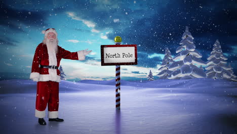 Der-Weihnachtsmann-Steht-Am-Nordpol