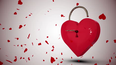 Llave-Abriendo-Un-Candado-De-Corazón-Con-Mensaje-De-San-Valentín.