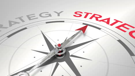 Compass-pointing-to-strategy-