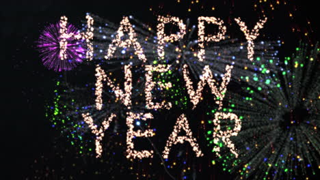 Feuerwerk-Countdown-Für-Das-Neue-Jahr
