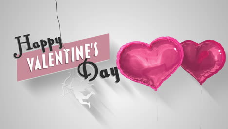 Schwebende-Herzballons-Mit-Valentinstagsgrüßen