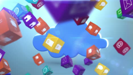 Computer-app-icon-cubes-with-cloud