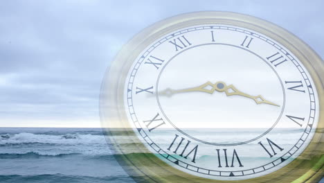 Clock-ticking-against-tide-coming-in