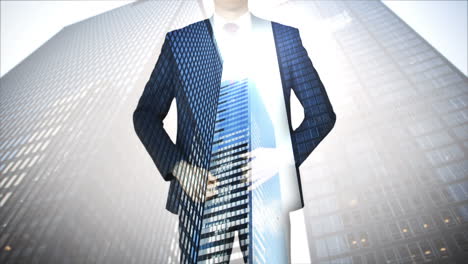 Businessman-with-city-and-skyscraper-overlay