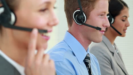 Business-team-working-in-call-center-