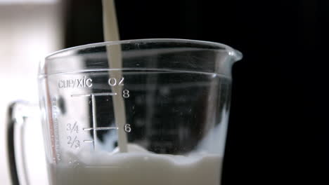 Milk-pouring-into-measuring-jug