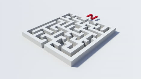 Red-going-over-the-maze-to-bypass-it