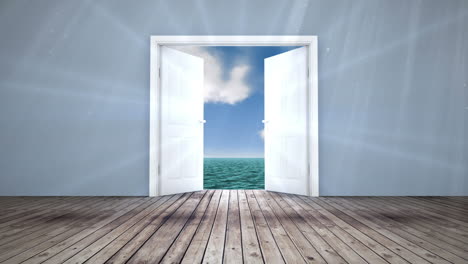 Door-opening-to-sky-and-ocean