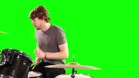 A-Man-playing-the-drums