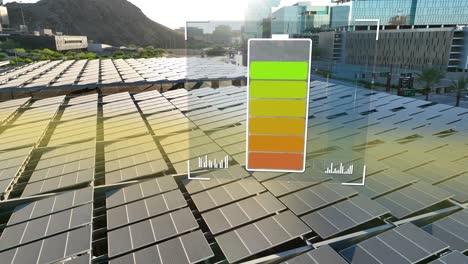 Conjunto-De-Paneles-Solares-Sobre-Estacionamiento-En-EE.UU.