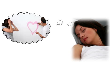 Woman-dreaming-spending-time-with-her-fiance