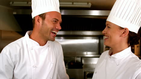 Smiling-chefs-standing