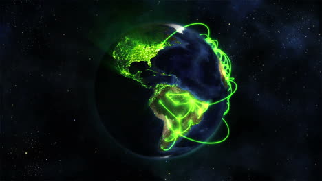Lighted-Earth-turning-on-itself-with-green-connections-with-Earth-image-courtesy-of-Nasa.org