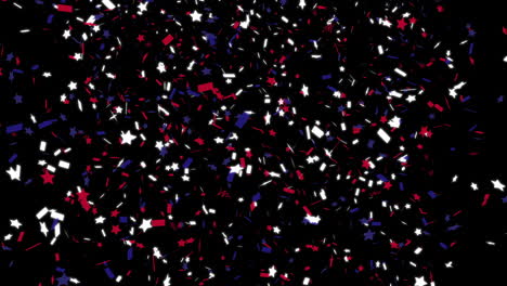 Confetti-in-the-colors-of-the-American-flag