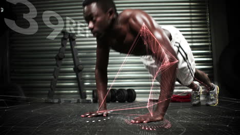 Man-doing-push-ups-with-digitally-effects