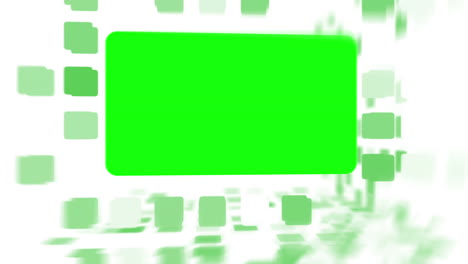 Weiße-Und-Grüne-Disco-Montage