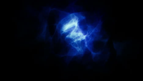 Glowing-blue-smoke