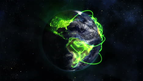 NASA.org-image-shows-Earth-with-green-connections,-moving-clouds,-and-stars.