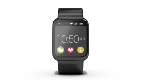 Smartwatch-concept-with-icons