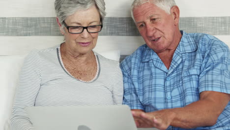 Pareja-Mayor-Usando-Laptop