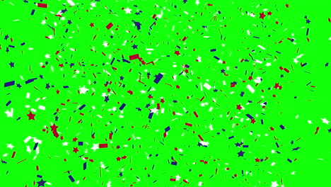 Confetti-in-the-colors-of-the-American-flag
