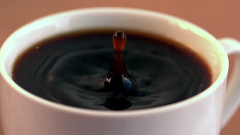 Drop-falling-into-cup-of-coffee-in-cinemagraph