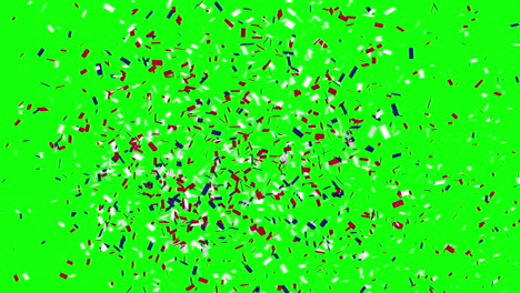 Confetti-in-the-colors-of-the-American-flag