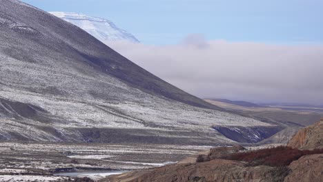 Winterlandschaft-In-Der-Nähe-Von-El-Chalten,-Patagonien,-Argentinien