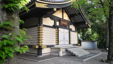 Akasaka,-Hie-Schrein,-Hie-Jinja-Schrein,-Bambusbrunnen,-Tempel