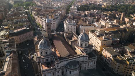 Basílica-Papal-De-Santa-Maria-Maggiore---Vista-Aérea-A-Vista-De-Pájaro