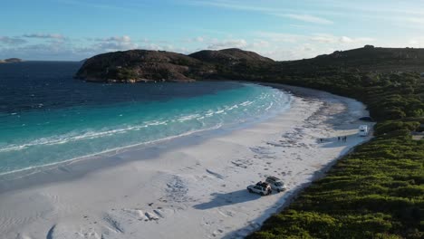 Lucky-Bay-Beach,-Cape-Le-Grand-Nationalpark,-Westaustralien