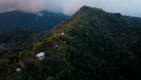 Lahangan-Sweet-viewpoint-at-sunrise,-Amed,-Bali-in-Indonesia