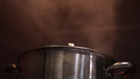 Smoke-Emerging-From-a-Steaming-Pot---Close-Up