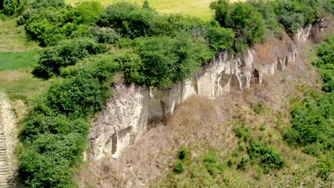 Bronze-Age-mud-brick-fortress,-Ersekhalma,-Hungary