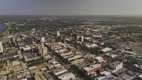 Augusta-Georgia-Aerial-v43-high-flyover-and-around-downtown-area-capturing-historic-district-cityscape-and-South-Carolina-landscape-across-Savannah-river---Shot-with-Mavic-3-Pro-Cine---October-2023