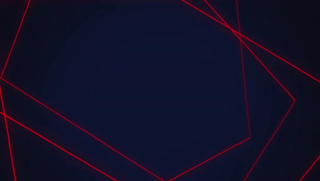Animation-of-red-lines-on-black-background