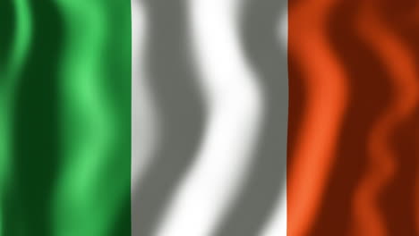 Animación-De-La-Bandera-Ondeante-De-Irlanda.